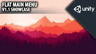 Flat Main Menu - v1.1 Showcase - Unity Asset