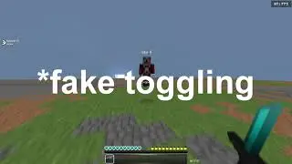 He Thought I Toggled...