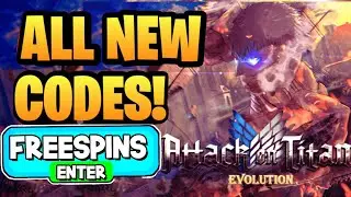 ALL NEW WORKING CODES FOR ATTACK ON TITAN EVOLUTION IN 2022! ROBLOX ATTACK ON TITAN EVOLUTION CODES