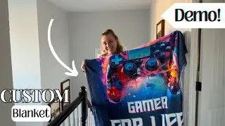 Review of Custom Blanket from Amazon