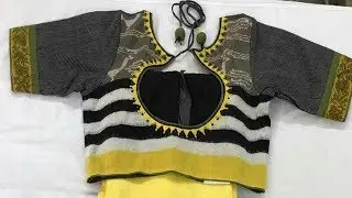 Cotton Printed And Embroidery Blouse Designs 2019 | Indian Blouse Design 2019