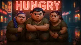 Life is tough for Rumi Mira and Zoey Sumo when they have to beg for money💔Kpop Demon Hunter