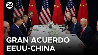 🤝 ACUERDO CLAVE: TRUMP y XI JINPING alcanzan un CONSENSO sobre ARANCELES y TIERRAS RARAS
