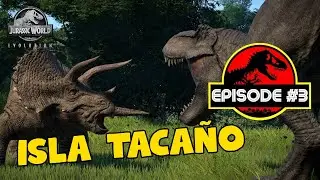 Isla Tacano #3!! L' int&eacute;grale Jurassic World Evolution #dinosaur  #gaming  #live  #twitch  #dino