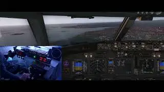 X-Plane 11 | LevelUP 737NG | Xenviro1.16 | Approach + landing | ✈FAO airport, Portugal |