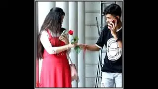 Propose Prank On Cute Girl 🤷।। 👀 Suddenly Reaction 🤩 Propse 🌹#Prank #short #viral Video।।
