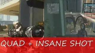 QUAD + INSANE SHOT ON GHOSTS!!