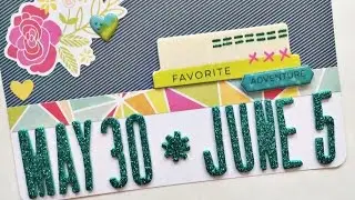 Project Life Process Video Family Album - May 30 - June 5