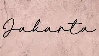 Jakarta Signature Script Font | New Fonts 2022 Download