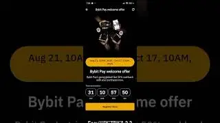 Bybit pay welcome offer কিভাবে join hobo