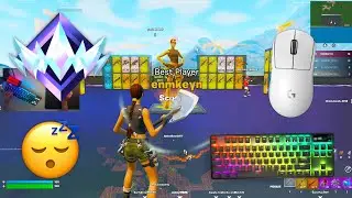 Fortnite 1v1 With Every Gun👑Apex Pro TKL Keyboard ASMR😴 Best Mouse & Keyboard Settings 4K