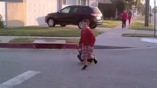 ATP Video: Max walks to school