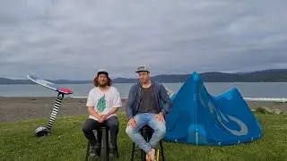 Cook Strait Kite-Hydrofoil Crossing