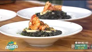 Vamo Arriba - Espaguetis con frutos de mar