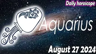 AQUARIUS 🔮 ❤️ 👀 &iquest;&iquest; WILL HE COME BACK TO YOU?? 👀 AUGUST 27, 2024 ♒️ 🌞 AQUARIUS LOVE HOROSCOPE ✅ 💫 ⭐️