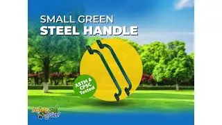 Swing Set Stuff Inc. Small Green Steel Handle (SSS-0307-P)