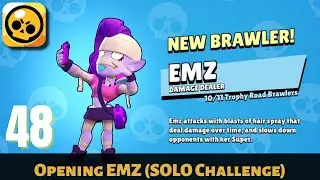 EMZ in Solo Challenge ✨Brawl Stars ✨ Gameplay #48 | iOS/Android Walkthrough #brawlstars