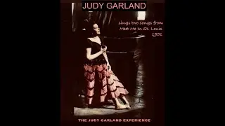 JUDY GARLAND two songs from MEET ME IN ST LOUIS live in Europe 1951 The Boy Next Door/Trolley Song
