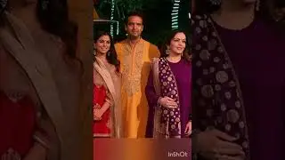Beautiful Nita Ambani with her Son-in-Law...