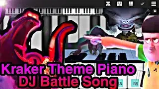 Kraken Theme - Hotel Transylvania 3 (PERFECT PIANO) DJ Battle Song| EASY Piano Mobile Perfect Piano🐙