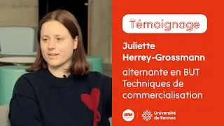 T&eacute;moignage | Juliette : alternante en BUT Techniques de commercialisation