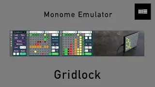 [Advanced Ableton 05] PushをMonomeとして使う方法 ”Gridlock | Monome Emulator”