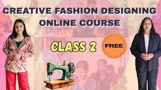 Class 2- Free online Fashion designing Course | Umbrella machine operation