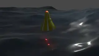 Tutorial on modeling a buoy in the ocean in 3d blender