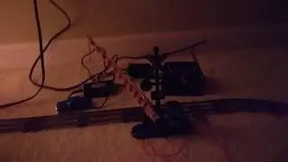 My O scale rail road crossing