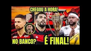 MENGÃO ESCALADO! QUE VENHA MAIS UM TÍTULO! ARRASCA NO BANCO? PAQUETÁ VAI PRO JOGO? PAI E PADRASTO?