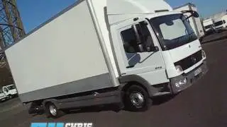 Mercedes Atego 7.5-ton Box truck LEZ compliant - Chris Hodge Trucks TV video walkaround