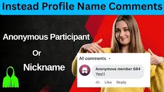 How to Facebook Anonymous Comments | Group Comments, Comment as Anonymous Participant or Nick Name