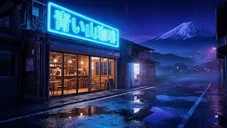 Tokyo Rainy City Ambience 🌧️ Lofi Beats to Relax & Focus