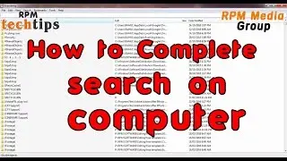 How to Search File/Folder in Windows