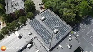 Commercial Solar Installation on the Boys and Girls Club of Woburn, MA | Boston Solar