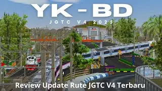 VERY LONG ❗ JGTC V4 ROUTE REVIEW (YOGYAKARTA - BANDUNG - CILACAP - PURWOKERTO) Trainz Simulator