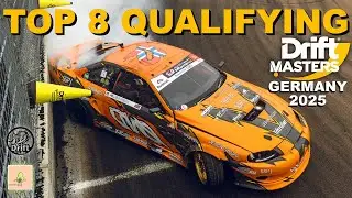 TOP 8 QUALIFYING ‣ Drift Masters Germany 2025 Round 6 Highlights 💡
