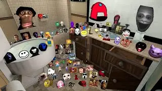 Unlimited Nextbots In Bathroom Gmod