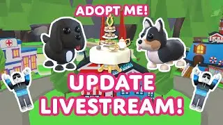 💂&zwj;♀️ОБНОВЛЕНИЕ &laquo;КОРОЛЕВСКОЕ ЧАЕПИТИЕ&raquo;!💂&zwj;♂️ Adopt Me проводит прямую трансляцию нового обновления!
