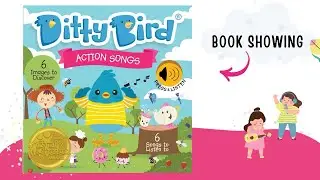 Ditty Bird | Action Songs | Nursery Rhymes | Interactive Book