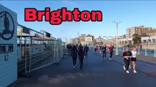 Brighton #01 walking tour street + promenada II United Kingdom 