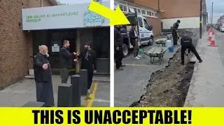 Мусульмане разрушили общественную пешеходную дорожку в Бирмингеме, чтобы построить ЕЩЕ ОДНУ мечеть!