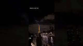 Eiffel Tower 🗼 Paris River Cruise #pariscruise #paris