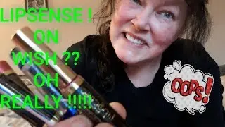 FAKE LIPSENSE ON WISH !!!! REVIEW AND COMPARISON TO REAL LIPSENSE BY SENEGENCE