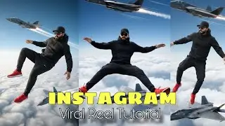 Instagram Viral Sky Falling Down Effect 😱 | Full Tutorial with Gemini & Grok