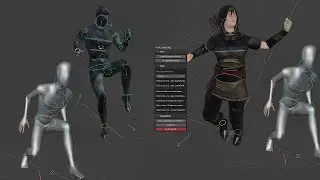 IFK Unified Rig - Mixamo to UE5 Quick Use Case