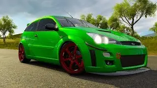 Forza Horizon 3 W&uuml;stenpfad Rennen mit 2003 Ford Focus RS