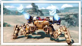 Когда вы приносите гигантское энергетическое оружие на перестрелку в Crossout