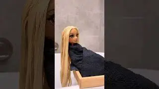 ASMR of Rainbow High&rsquo;s Harper Dune, hair wash and re-style! 💦🫧✨