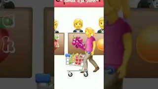 Ke Mini Market🙆‍♀️🛒🌷||Emoji Gerak||*Maaf jarang upload🙏😃*